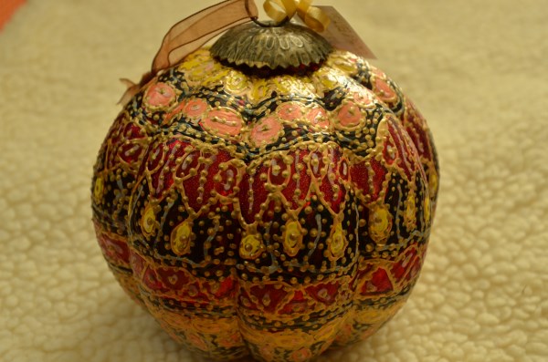 October Ornament of month