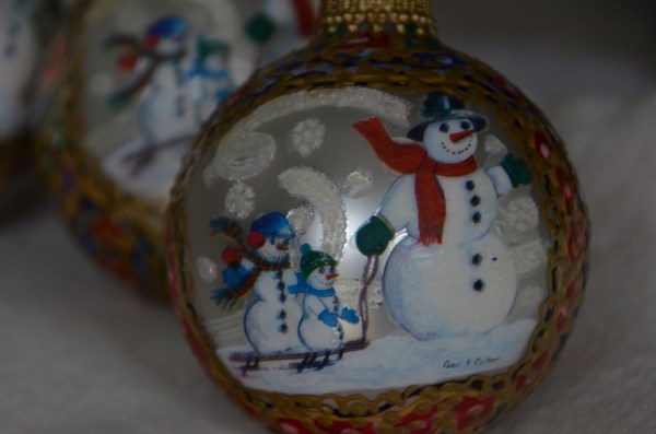 Limited Snowman Ornament