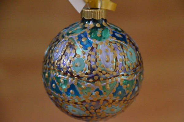 Medium Blue ornament