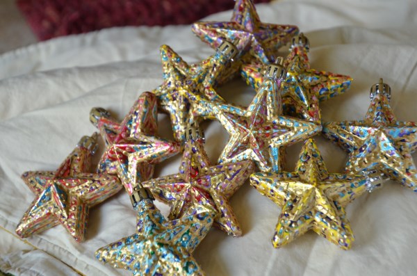 ShatterProof Star ornaments