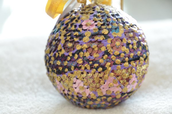 ShatterProof Sequin Ball ornament